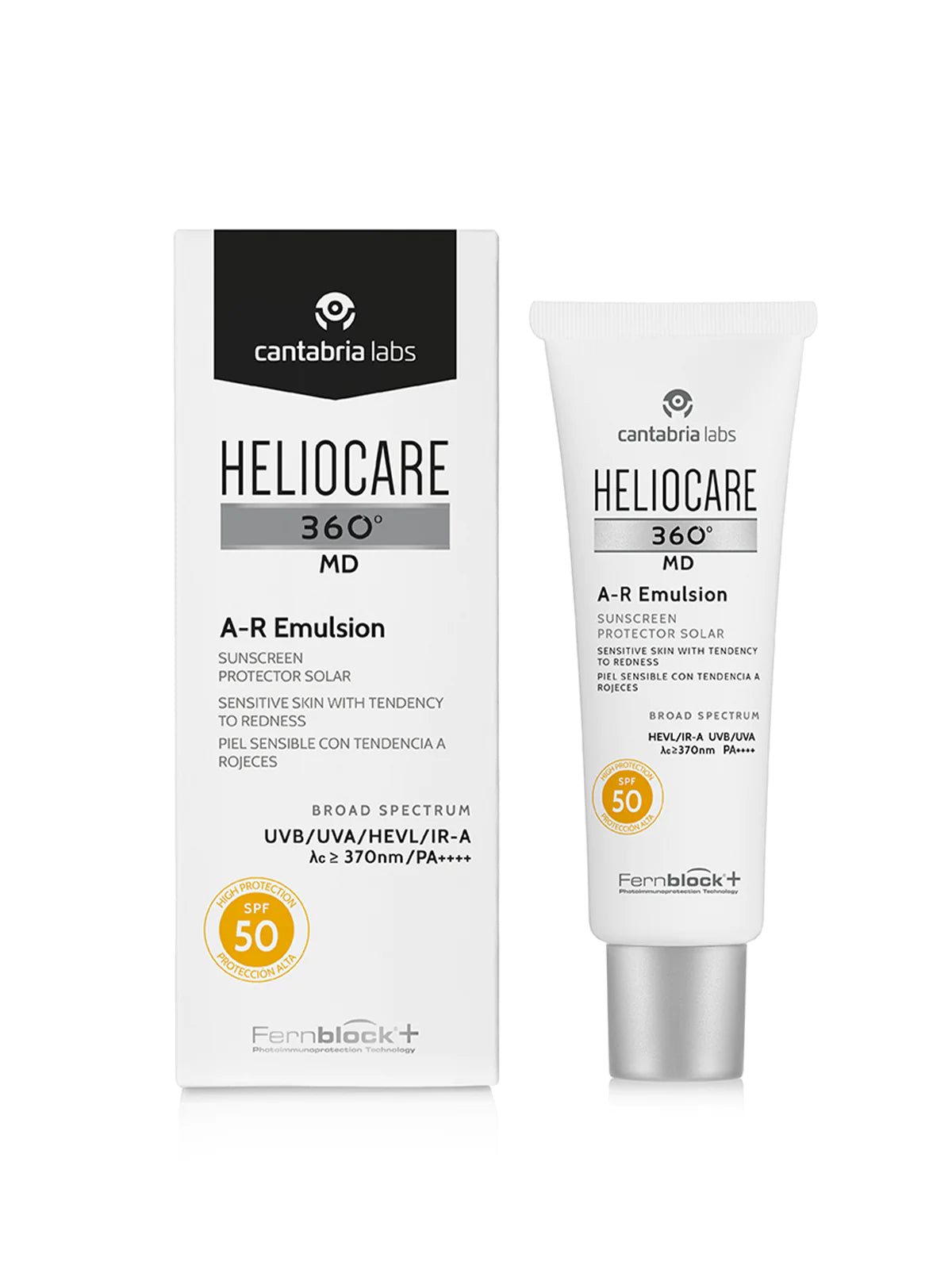 Heliocare 360° A-R Emulsion SPF50+