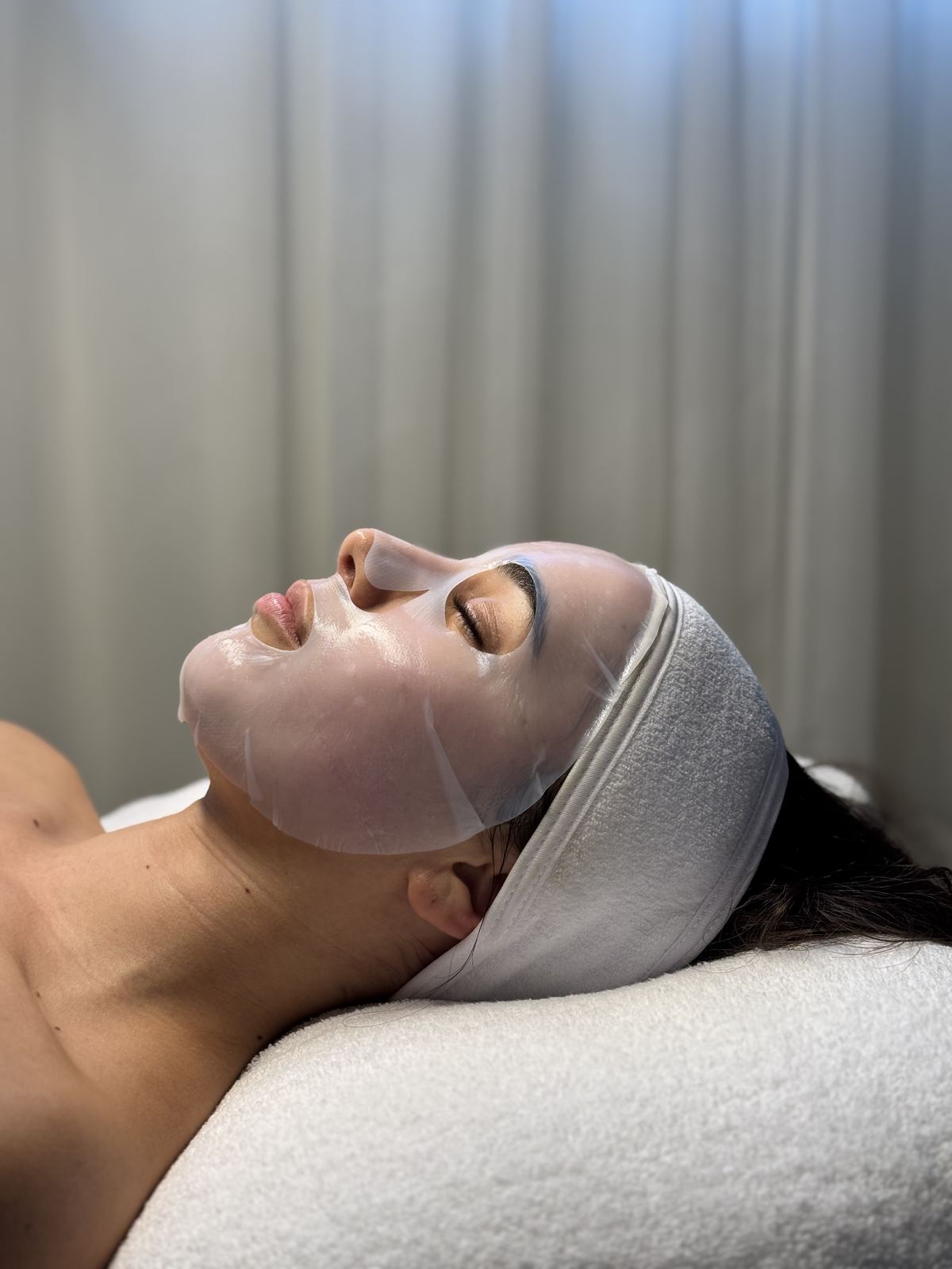 A facial treatment at Facial Theory